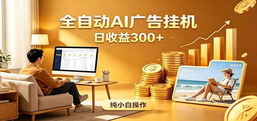 AI�����Ŀ��ȫ�̽��˫�֣���̨�Զ�����׬ȡ���棬ÿ���ȶ�����300+