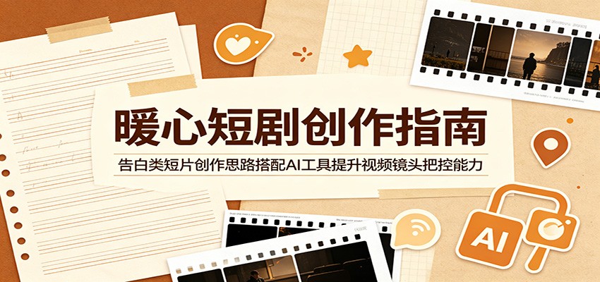 ů�Ķ̾紴��ָ�ϣ�������Ƭ����˼·����AI����������Ƶ��ͷ�ѿ�����