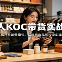 ����KOC����ʵս�Σ���������·������Ӫģʽ�������ѡƷ��Ͷ��ʵ���Ȳ���