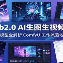 Liblib2.0 AI��ͼ����Ƶ�̳̣�����ģ��ȫ������ComfyUI���������ʵ��