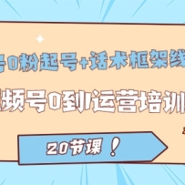 ��Ƶ�š�0�����+����������ϿΣ���Ƶ��0��1��Ӫ��ѵ�ࣨ20�ڿΣ�