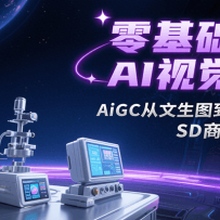 �������ͨAI�Ӿ���ƣ�AiGC������ͼ����Ƶȫ���̣�SD��ҵӦ��ʵս