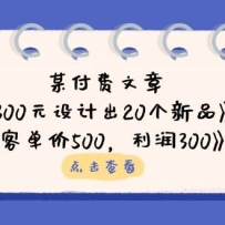 ���ںŸ������£���300Ԫ��Ƴ�20����Ʒ��+���͵���500������300��