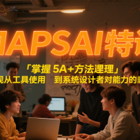 MAPSAI ��ѵ������ 5A + �����ۣ�ʵ�ִӹ���ʹ���ߵ�ϵͳ����ߵ�����Ծ��