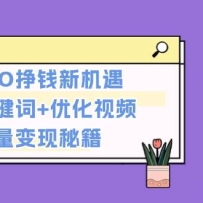 ����SEO��Ǯ�»������ھ�ؼ���+�Ż���Ƶ��������������ؼ�