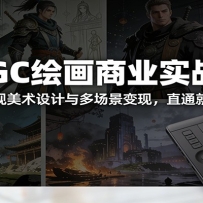 AIGC�滭��ҵʵս�ࣺ��ϷӰ�����������ೡ�����֣�ֱͨ��ҵ�ӵ�