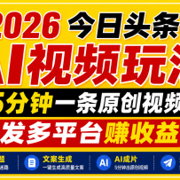 2026����ͷ��AI��Ƶ�淨��5����һ��ԭ����Ƶ������ƽ̨׬����