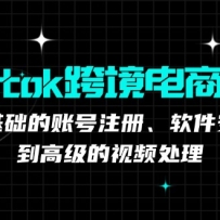 tiktok�羳���̳̣̽��ӻ������˺�ע�ᡢ������װ�����߼�����Ƶ����