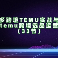 ƴ���羳TEMUʵս��ѡƷ�����temu�羳ѡƷ��Ӫʵ�٣�33�ڣ�