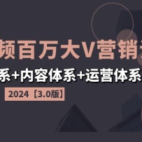 2024����Ƶ�����VӪ���Ρ�3.0�桿�˺���ϵ+������ϵ+��Ӫ��ϵ(24��)